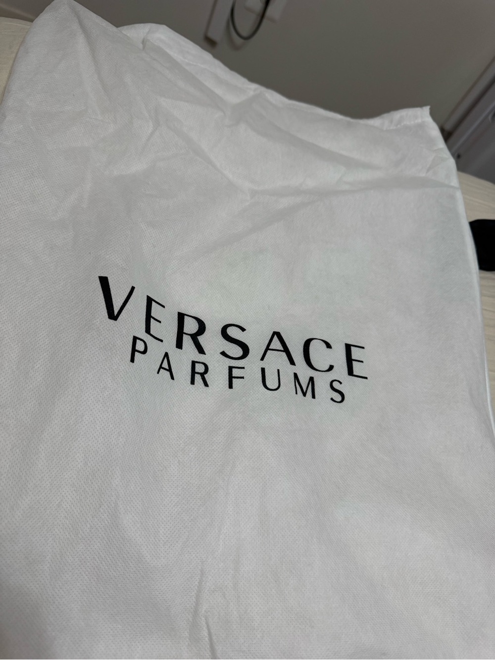 Versace Parfums Collection Blue Drawstring Backpack - Picture 9 of 9